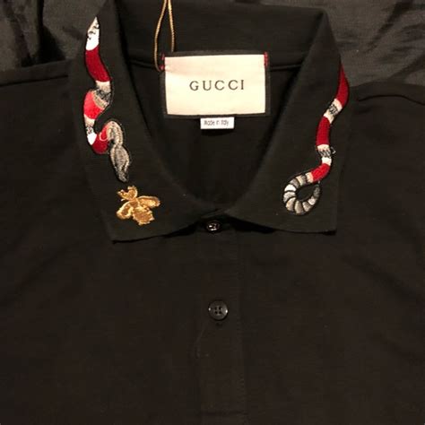 gucci polo replica snake|gucci polo snake collar.